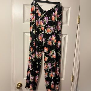 Decree wide leg pants, size L